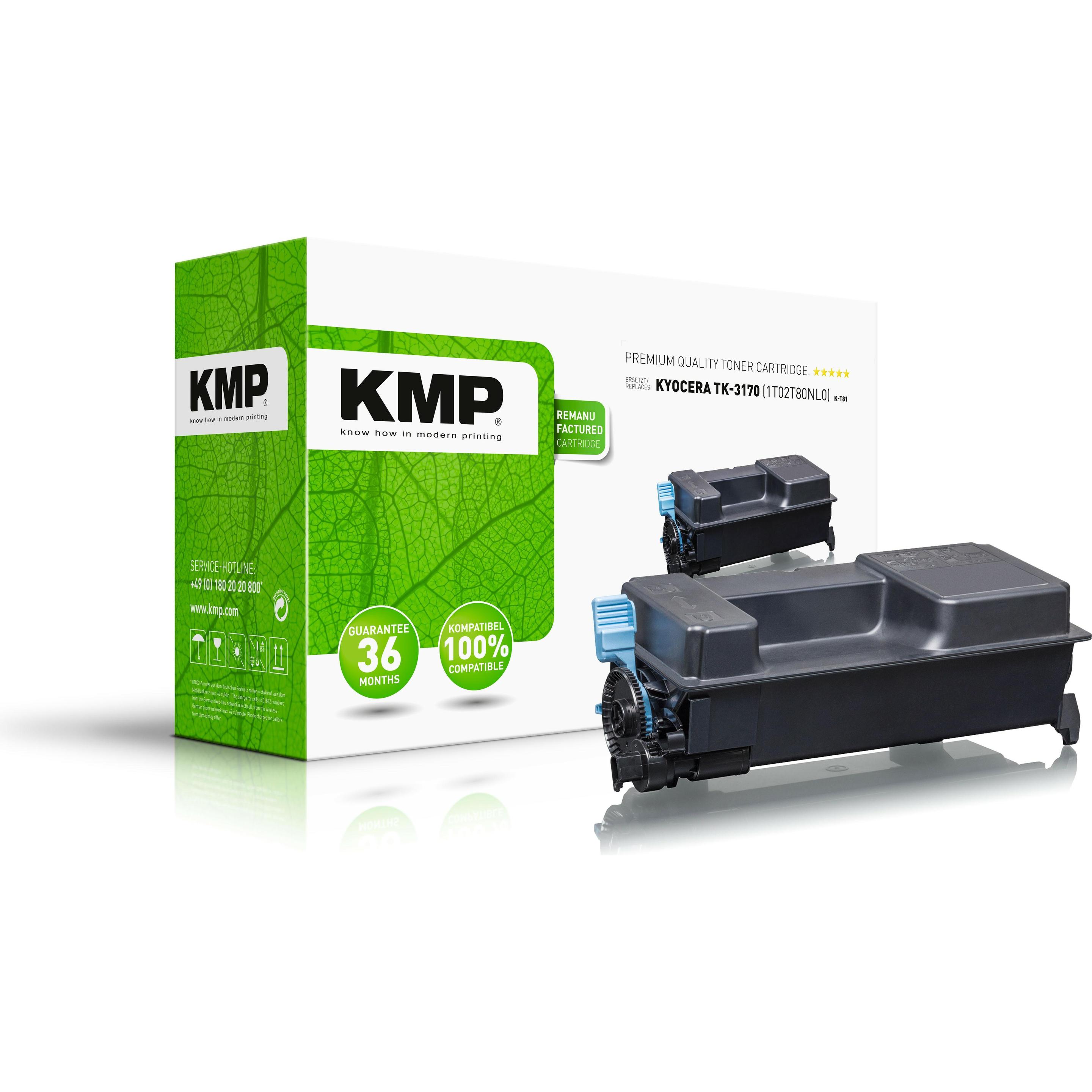 KMP, Toner, H-T246YX Toner yellow kompatibel mit HP CF 542 X (Y)