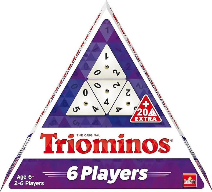 Produktbild Goliath Toys Triominos (Deutsch, Englisch, Französisch, Italienisch, 2 - 6 Spieler)