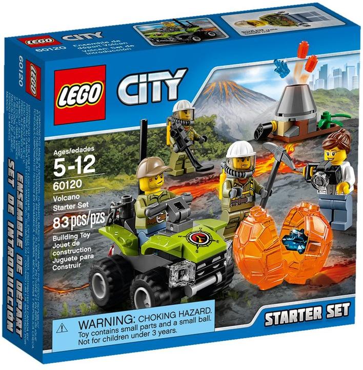 Produktbild LEGO City Vulkan Starter-Set (60120, LEGO City)