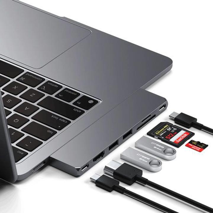 Productafbeelding Satechi Pro Hub Slim (USB-C, 7 ports)