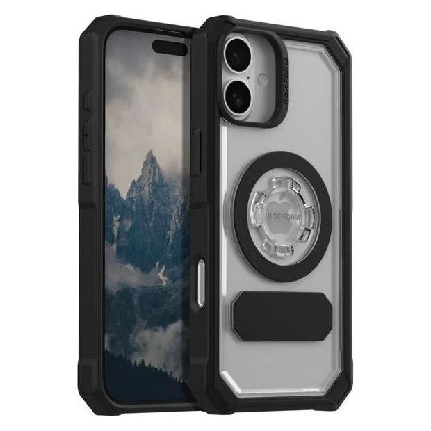 Rokform Crystal Hülle, Für IPhone 16 Plus, Durchsichtig (Apple IPhone 16 Plus), Smartphonehoes, Transparant