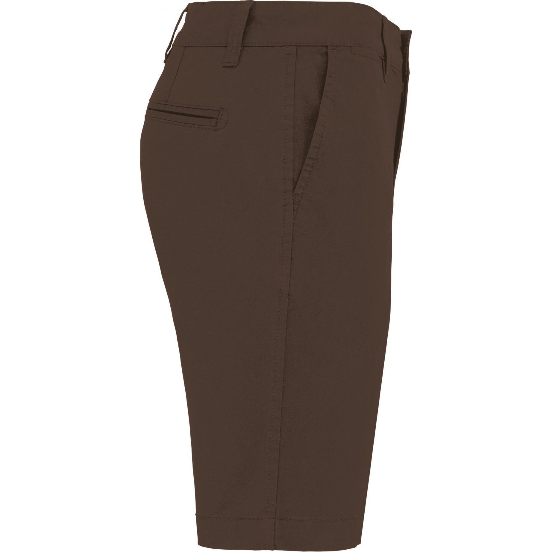 Thumbnail - Kariban, Herren, Shorts, Chino Shorts, Braun, (42)