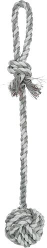 Actual product image Trixie Cotton rope with knot 50cm (Ball toy dog)