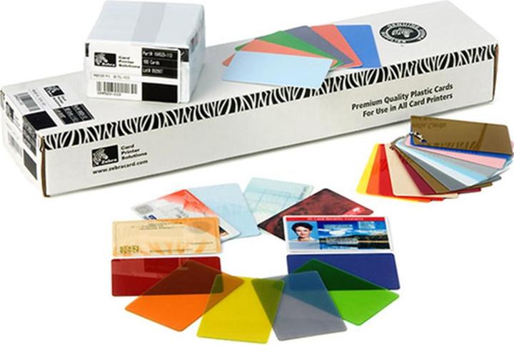 Image du produit Zebra 500PK 30MIL CARTES PVC VIERGES