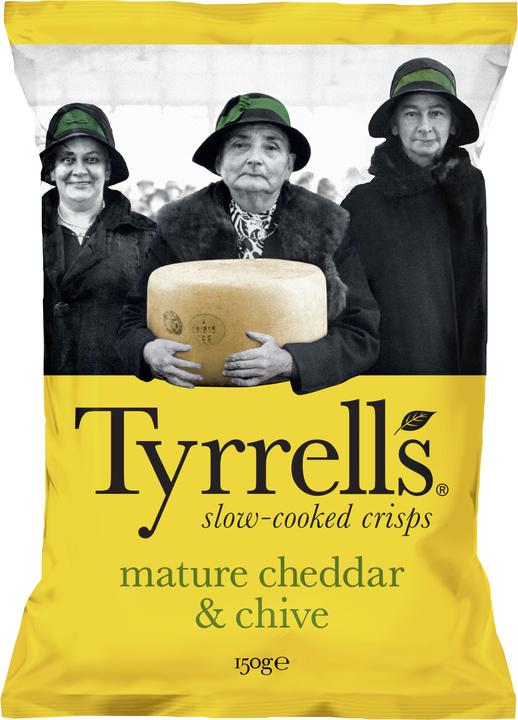 Actual product image Tyrrells Mature Cheddar (150 g, 1 pcs.)