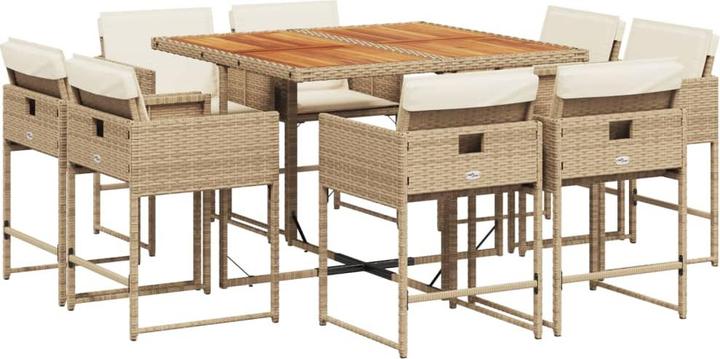 Actual product image vidaXL Garten Essgruppe (110 x 106 x 73 cm)