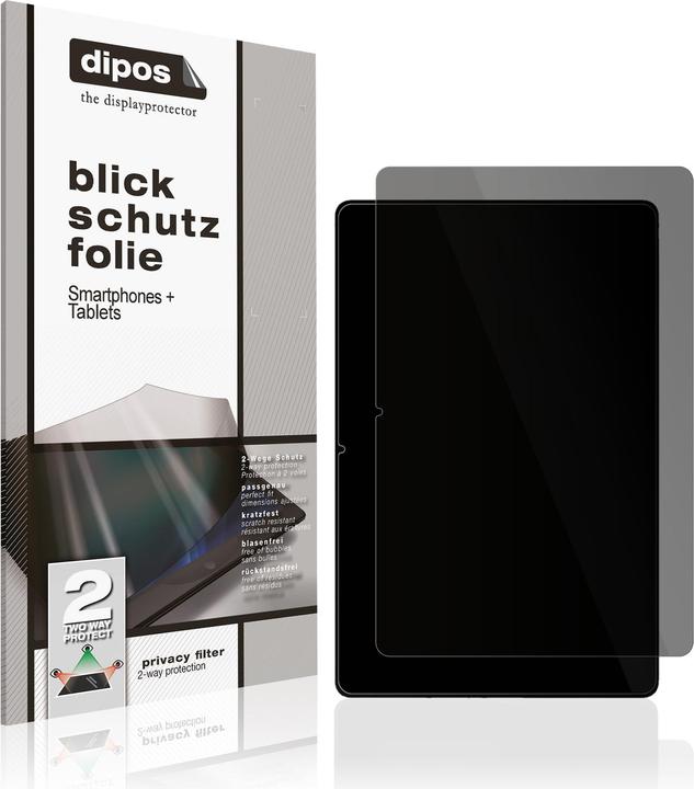 Produktbild Dipos Blickschutzfolie 2-Way Anti-Shock (1 Stk., Samsung Galaxy Tab S9)