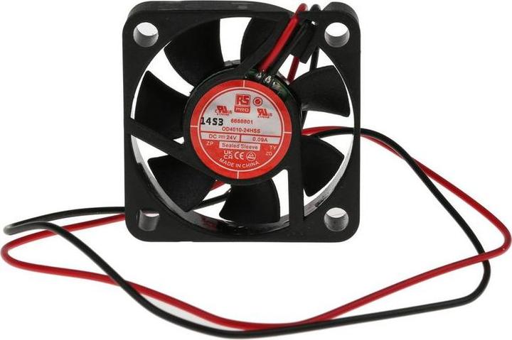 Image du produit RS PRO Ventilateur axial cc à manchon étanche (40 mm)