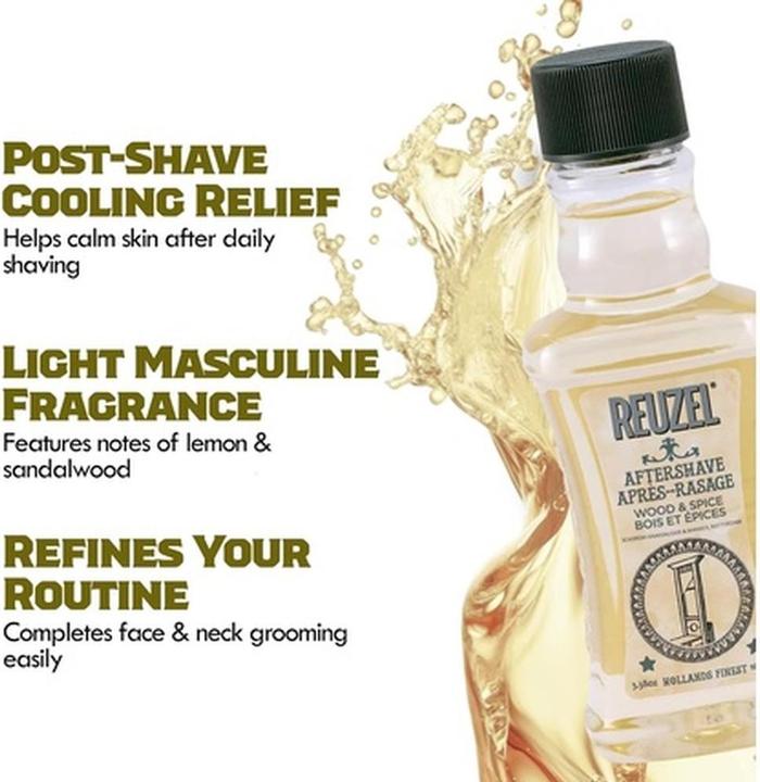 Image du produit Reuzel Bois et épices (Lotion après-rasage, 100 ml)
