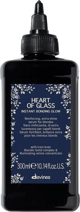 Produktbild Davines Heart of Glass Instant Bonding Glow Reinforcing Shine Serum 10.14 Fl. Oz. (Körperöl, 300 ml)
