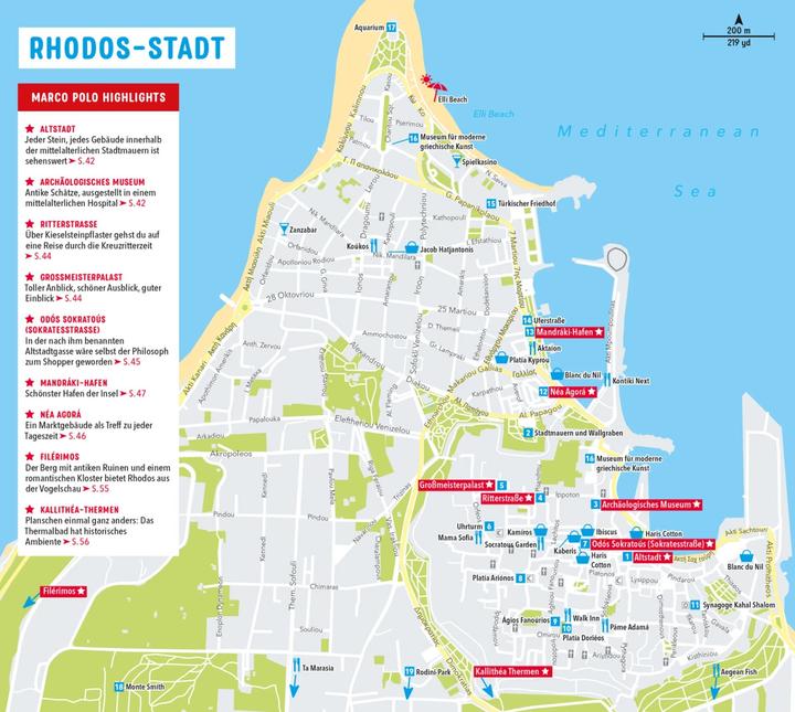 Actual product image Reiseführer Rhodos (German, Klaus Bötig, 2023)