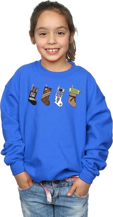 Produktbild Star Wars Christmas Stockings Sweatshirt Mädchen (140, 146)