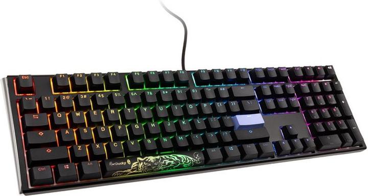 Immagine prodotto Ducky Tastiera da gioco One 3 Classic nera/bianca, LED RGB - MX-Red (USA) (USA, Cablato)