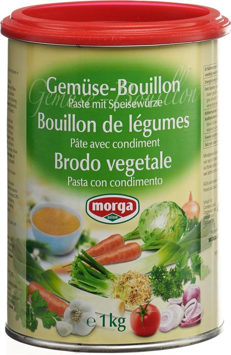 Produktbild Morga Gemüse Bouillon Paste mit Speisewürze