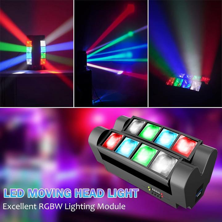 Actual product image Betopper 2er-Set Moving Head Bühnenlicht (Set)