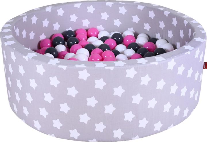 Blanc, Stars, Roses, Grey