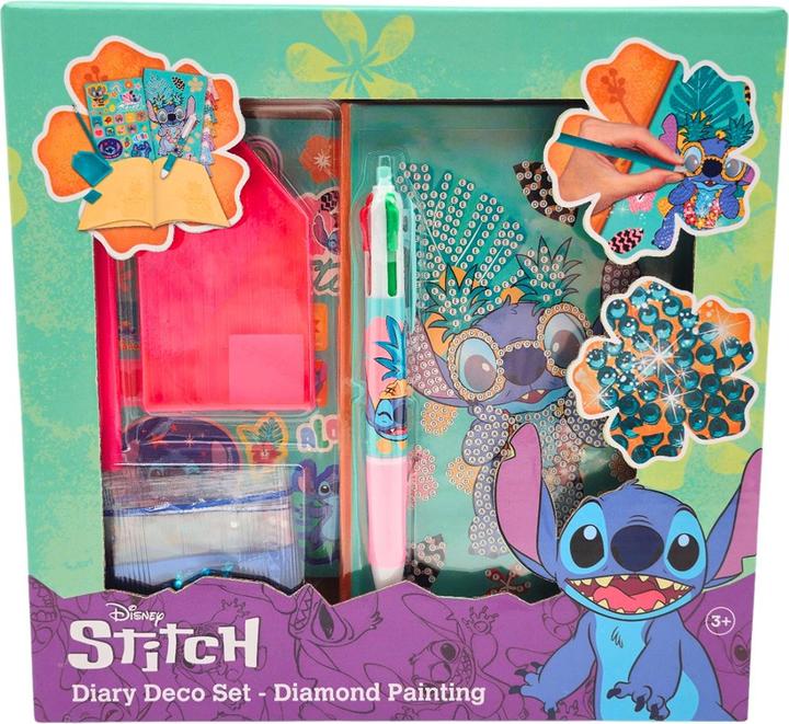 Canenco Disney Stitch - Tagebuch - Dekoset - Diamant-Malerei