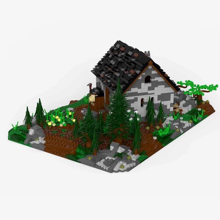 BlueBrixx-Pro Kloster Blaubrunn - Die Einsiedelei