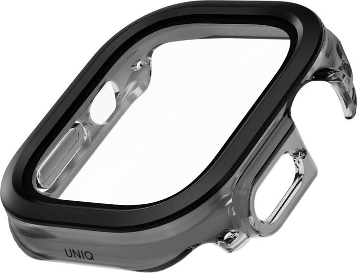 Actual product image Uniq Voute Tempered Glass Case for Apple Watch Ultra 49mm - Black