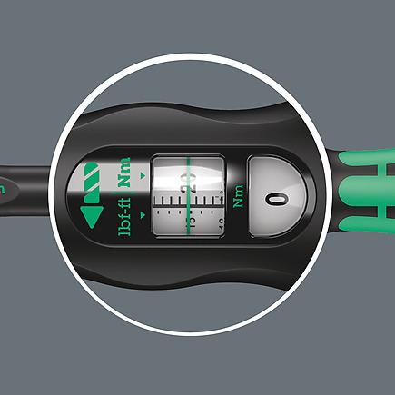 Actual product image Wera Click-Torque X 1 (2.50 - 25 Nm)