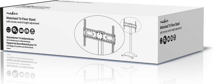 Produktbild Nedis Motorisierte TV-Ständer / 37-75 / maximal unterstützes Bildschirmgewicht: 50 kg / Ständer / H (75", 50 kg)