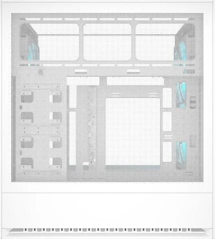 Produktbild Cougar Gehäuse Midi-Tower OmnyX, ARGB, Weiss (ATX, mATX, Mini-ITX)