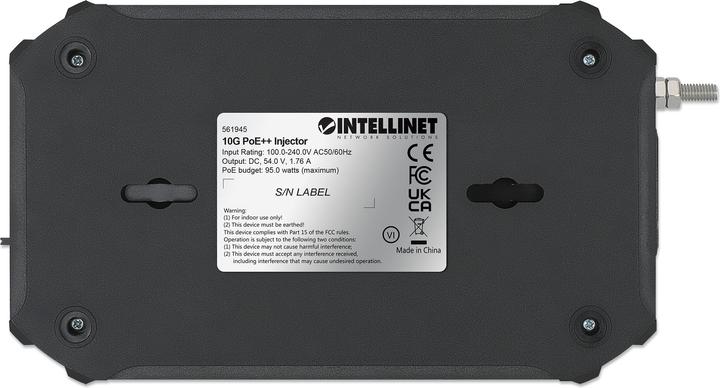 Actual product image Intellinet 10G PoE++ Injector (802.3bt (PoE++), 95 W)