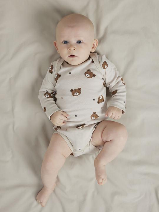 Produktbild Name it Nbnbody 3p Ls Pumice Bear Noos (98)