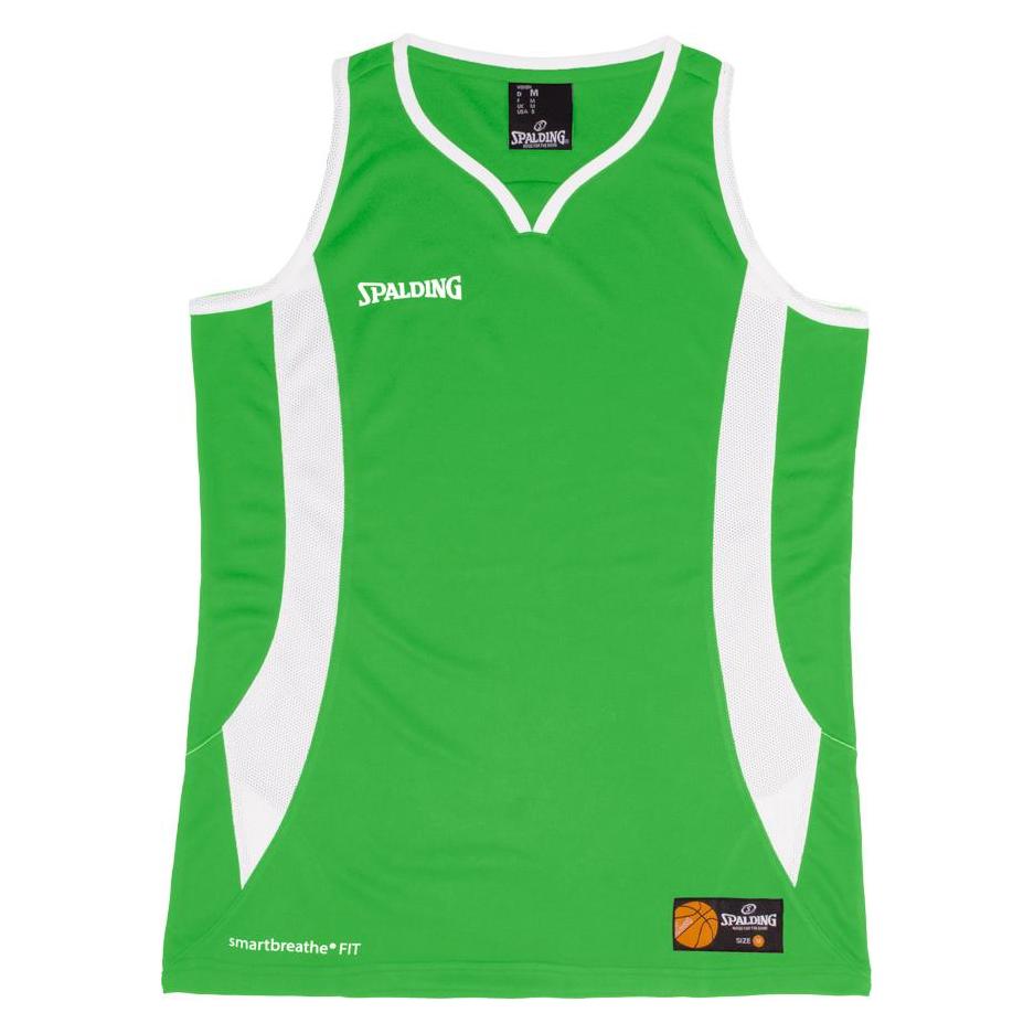 Spalding, Unisex, Sportshirt, Jam Tank Top (140), Grün, 140