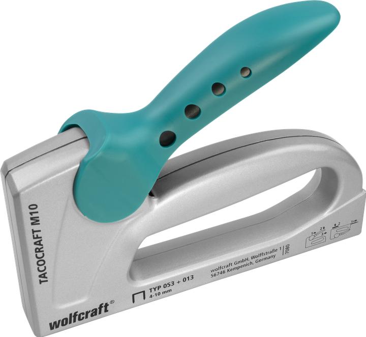 Actual product image wolfcraft wolfcraft 1 tacocraft M 10 - Hand tacker metal walk.