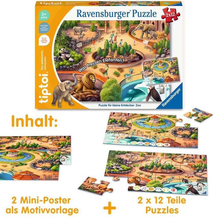 Actual product image tiptoi Zoo (12 pieces)