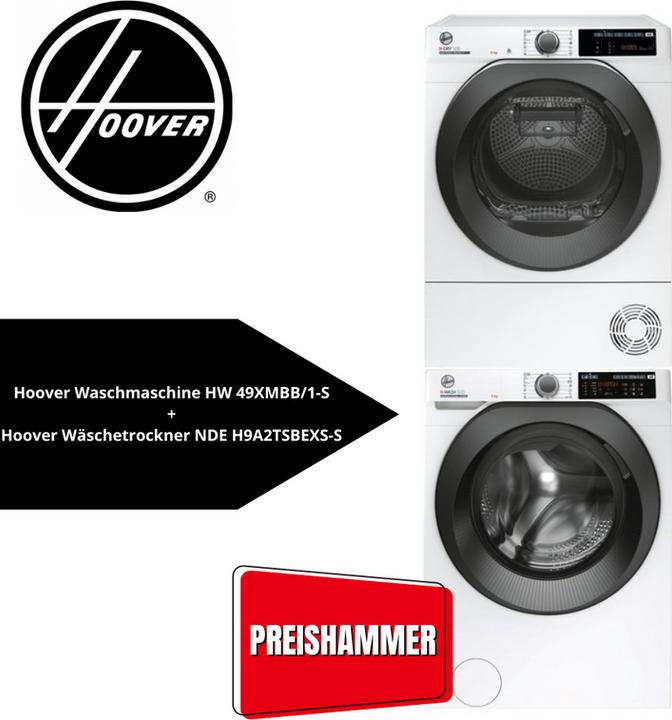 Produktbild Hoover HW 49XMBB/1-S (9 kg, Links)