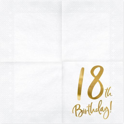 Actual product image Partydeco Napkins (20 pcs., 33 x 33 cm)