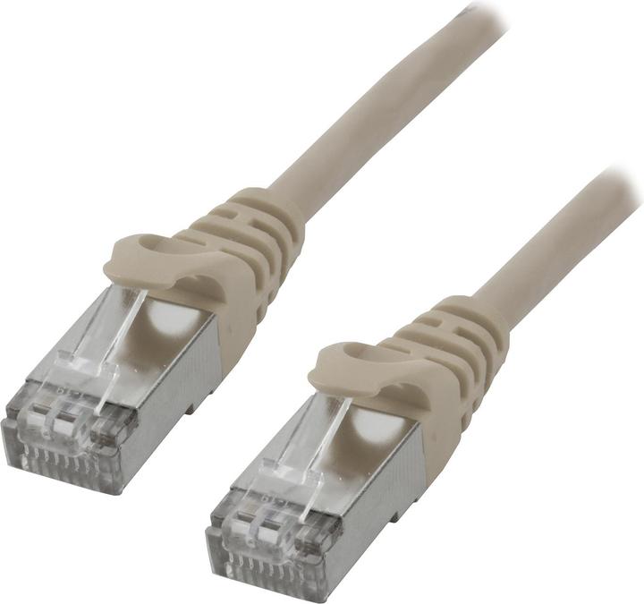 Actual product image MCL Cable RJ45 Cat6 0.5 m Grey Network cable 0.5 m (F/UTP, CAT6, 0.50 m)
