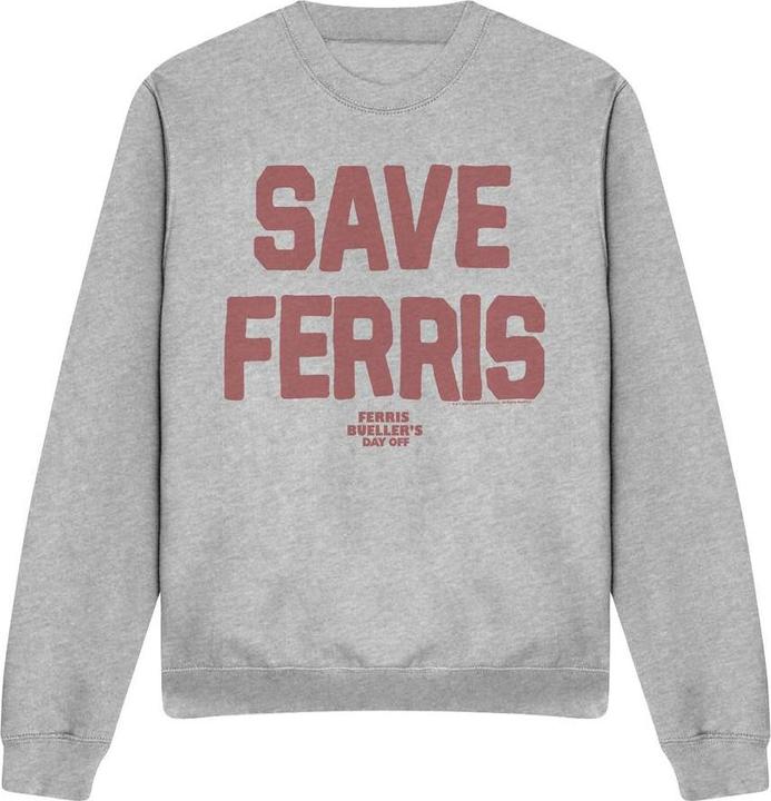 Produktbild Ferris Bueller´s Day Off Ferris Bueller's Day Off Save Ferris Sweatshirt (M)