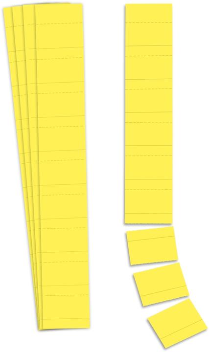 Ultradex Scheda Planrecord 6 x 3,2 cm (L x A) 190g/m² limone 90 pezzi/confezione.