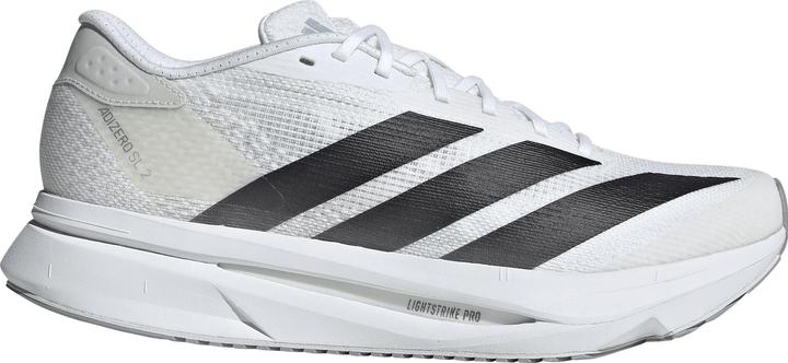 Weiss, white-core black-dash grey