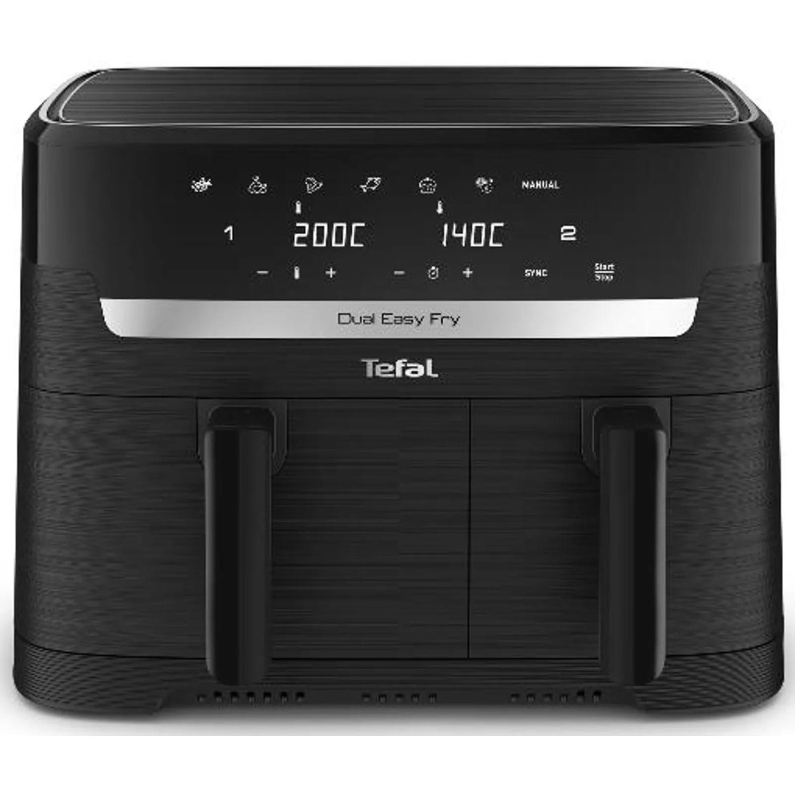 Tefal EY901N, Fritteuse, Schwarz