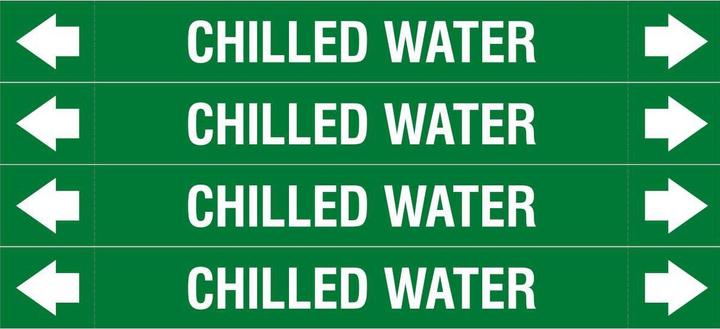 Produktbild Brady ASME - Rohrmarkierer - Chilled Water