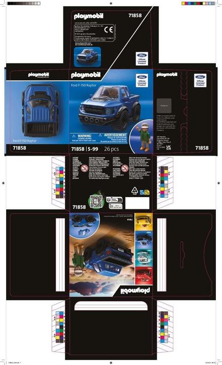 Actual product image Playmobil 71858 X Ford F-150 Raptor (71858)