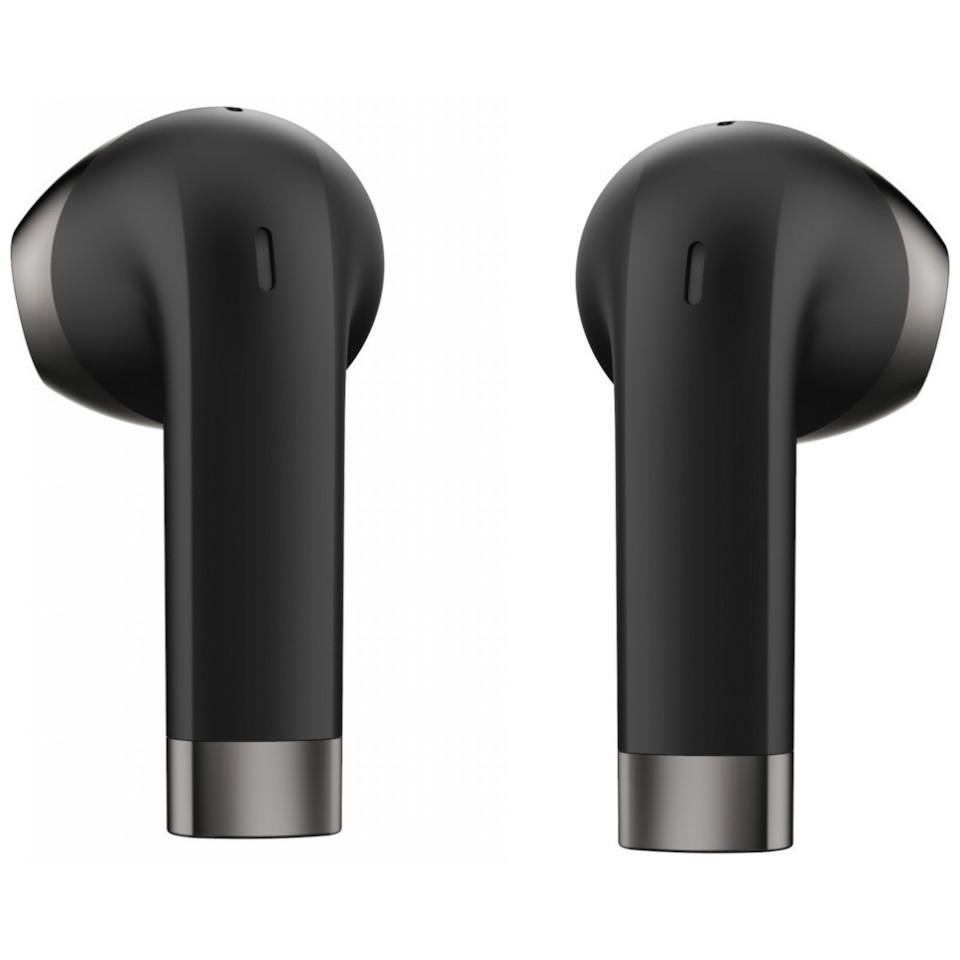 Intezze TRIQ+ Earbud Bluetooth Handsfree Headphones with Charging Case Black, Kopfhörer