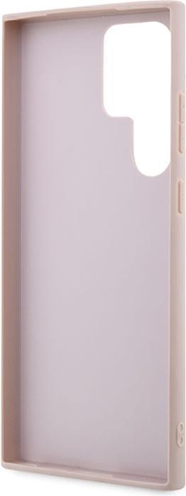 Actual product image Guess 4G Stripe Case for Samsung Galaxy S23 Ultra - pink (Samsung Galaxy S23 Ultra)
