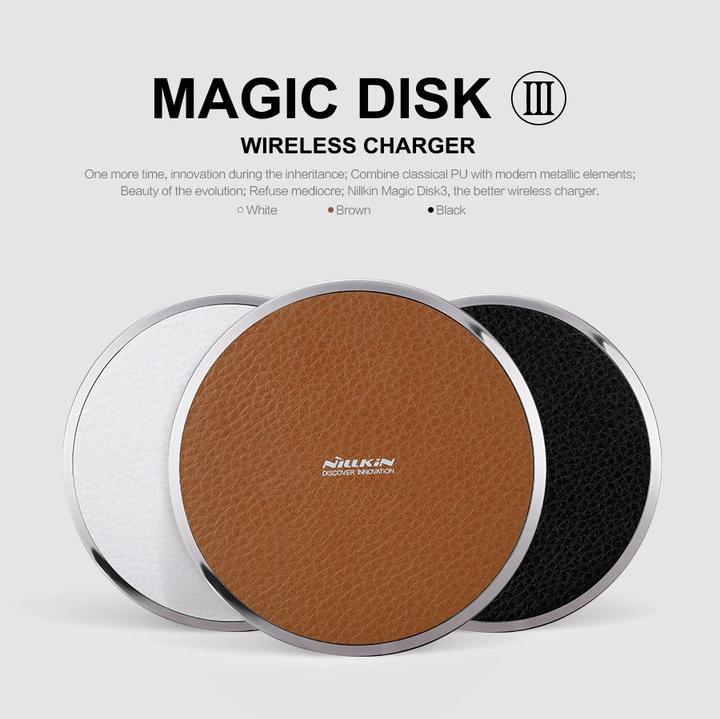 Image du produit Nillkin Magic Disk 3 Induction 2 A įkroviklis (Chargeur Magic Disk 3) (10 W)
