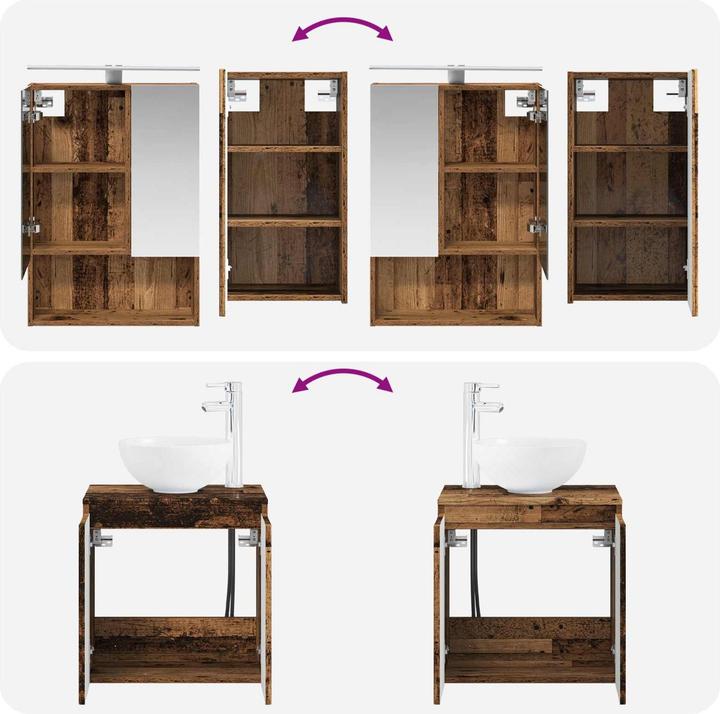 Produktbild vidaXL Badezimmerdeko