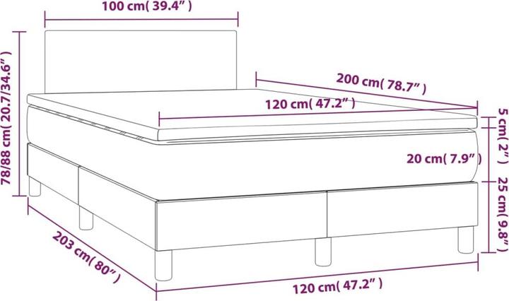 Image du produit VidaXL Birgit (120 x 200 cm, 120 x 200 cm)