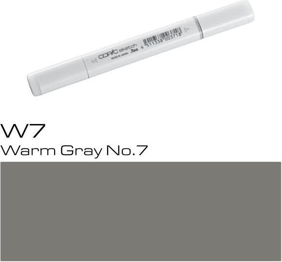 Image du produit Copic Sketch type W - 7 (W-7 - Gris chaud No.7, 1 x)