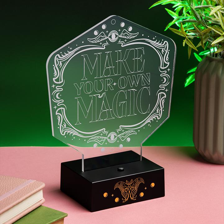 Productafbeelding Paladone Products Paladone Wicked Movie Acryl Licht - Officiële Disney Lamp met Licentie, Maak je Eigen Magie, Cadeau