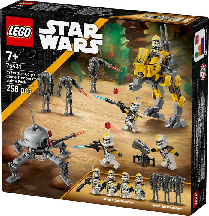 Actual product image LEGO Clone troopers of the 327th Star Corps Battle Pack (75431, LEGO Star Wars)