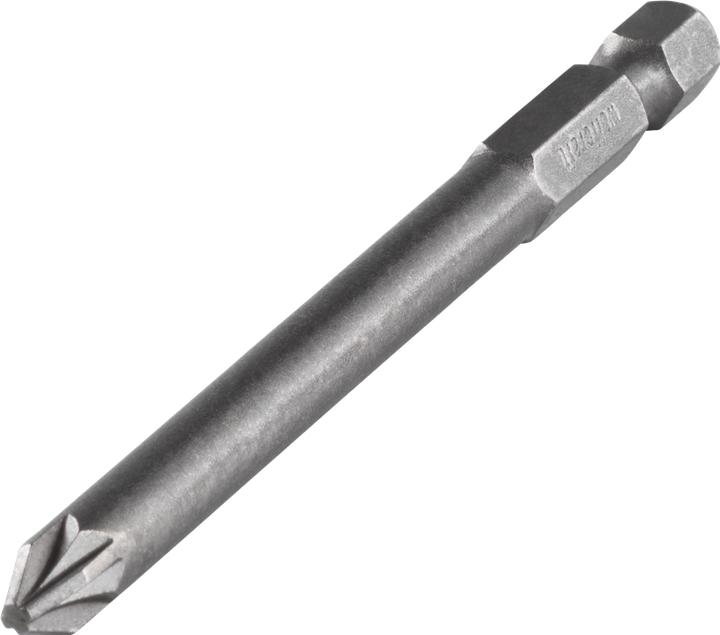 Actual product image wolfcraft 1 Solid screwdriver blade, PZ 2 (Cross Pozidriv PZ)