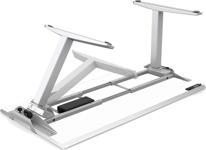 Immagine prodotto Fellowes Tischplatte Levado 140 x 80 cm, Weiss (80 x 80 cm)